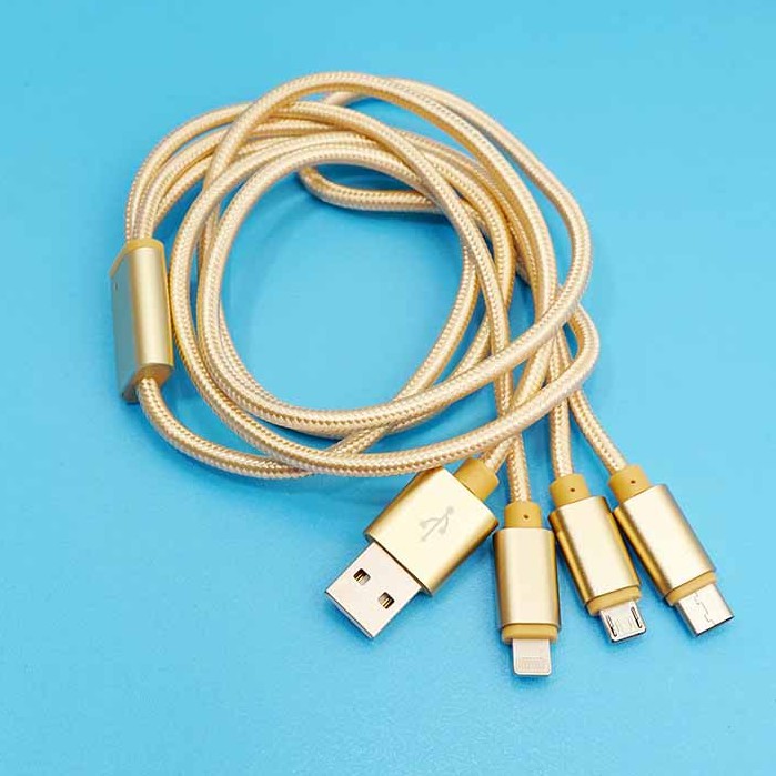 Cáp 3m bọc dù cao cấp - cáp ip 3m 1m