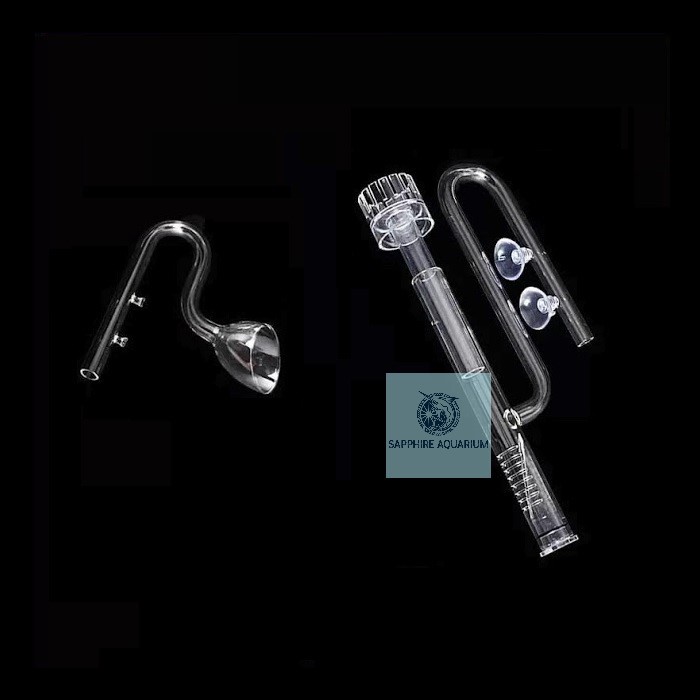 In/Out Thủy Tinh Kèm Lọc Váng - Ø12mm