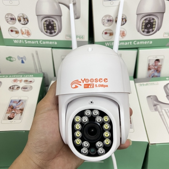 PTZ IP Camera Outdoor Wifi 2.0Mpx FullHD-1080P Yoosee D16A super mini 16 leds (Logo 5.0Mp).