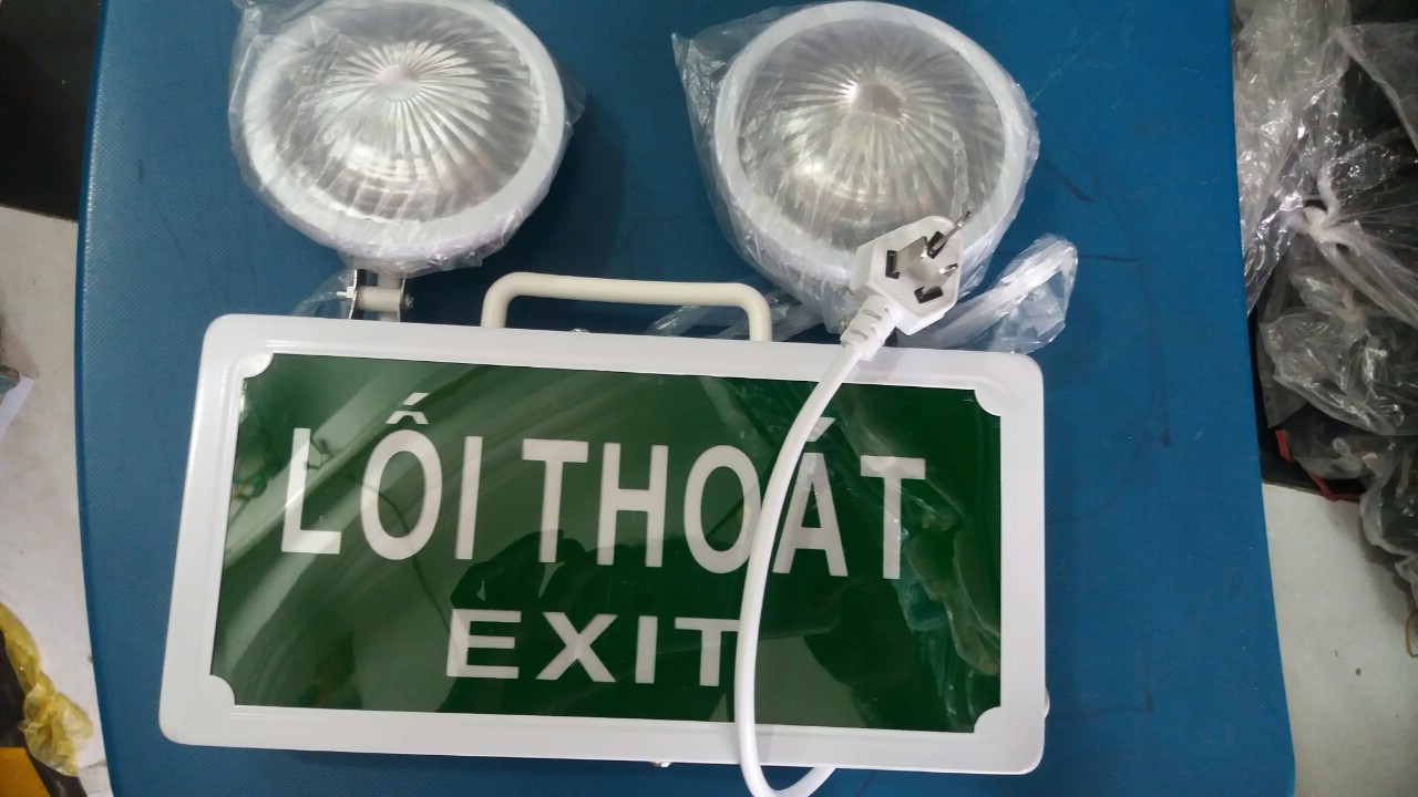 [HCM]Đèn Exit mắt ếch Sự Cố Khẩn Cấp Chiếu Sáng Kết Hợp Biển Chỉ Dẫn Thoát Nạn, ĐÈN SỰ CỐ KẾT HỢP EXIT 2IN1 .Đèn cảnh báo sự cố kết hợp đèn exit chỉ xuống cầu thang.