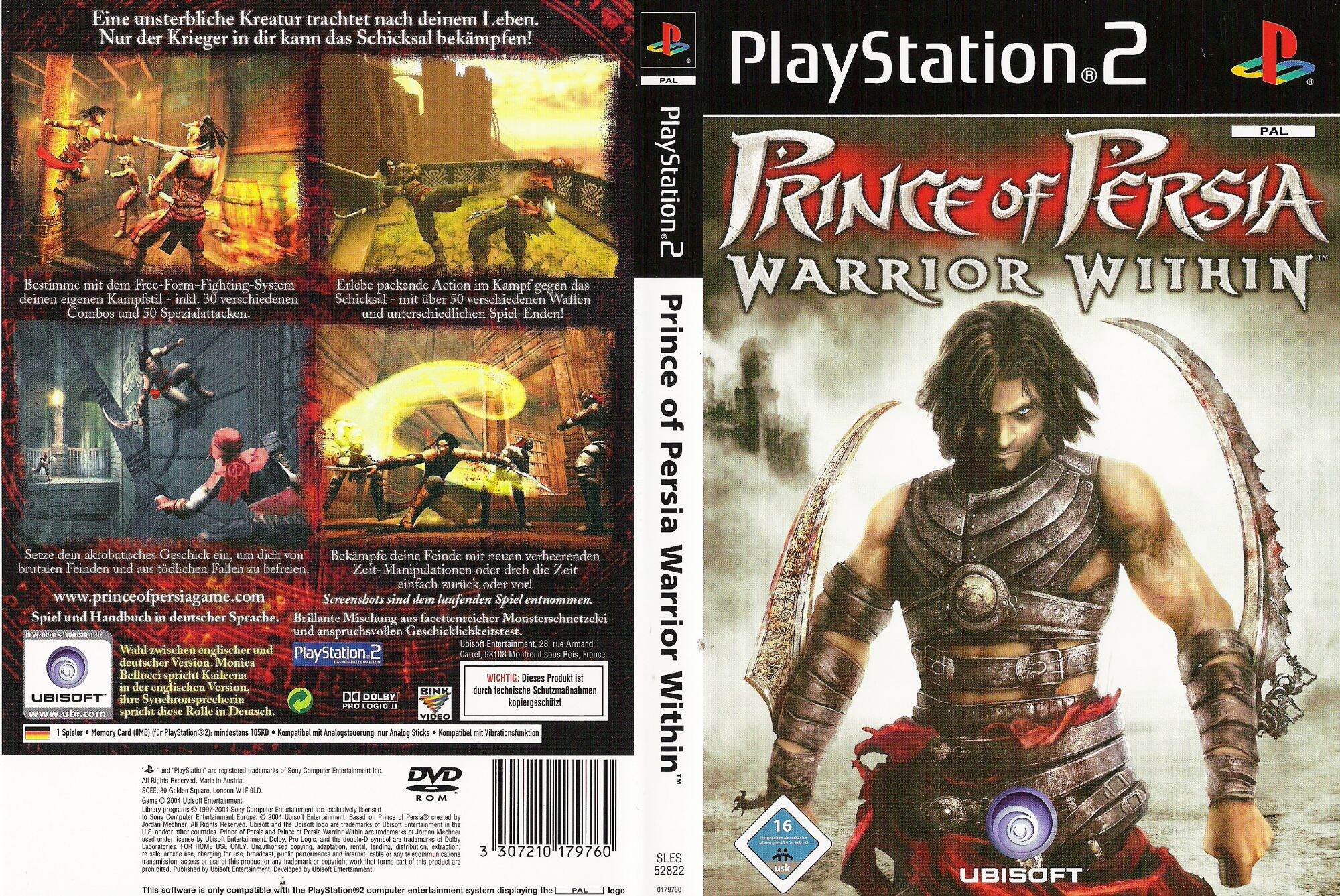 playstation 2 prince of persia warrior within