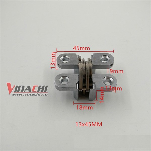 Bản lề chữ thập - 13x45mm - 1 cái