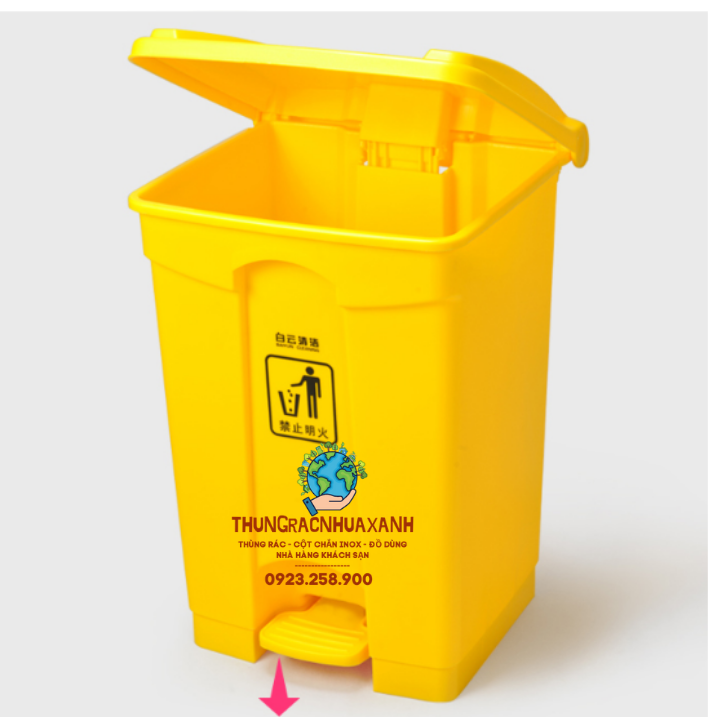 [HCM]THÙNG RÁC ĐẠP CHÂN NHỰA CAO CẤP