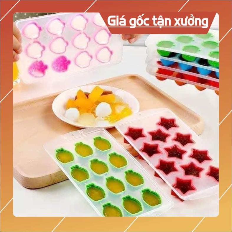 Khuôn làm thạch rau câu, làm đá silicon