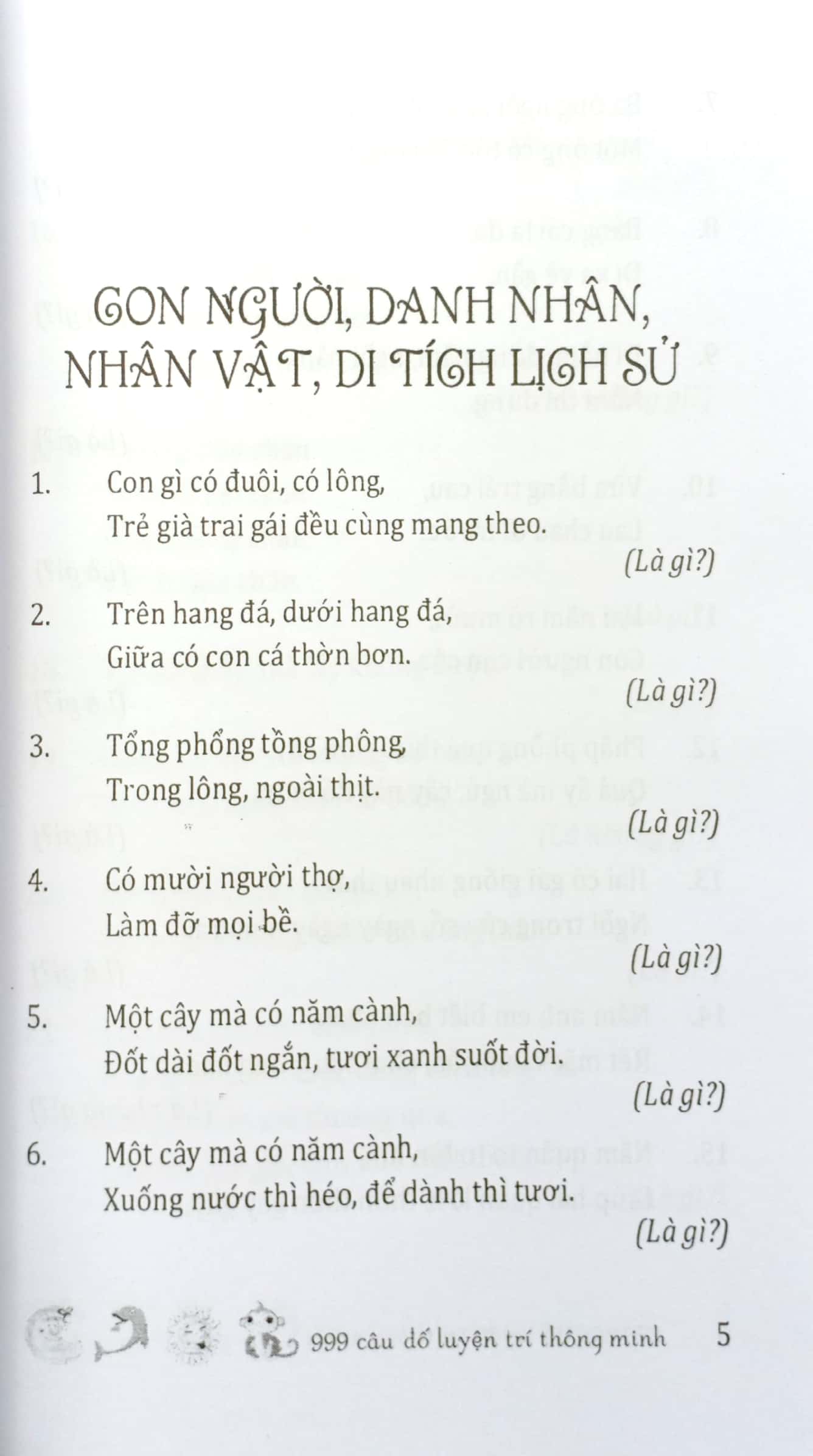 Sách - 999 Câu Đố Luyện Trí Thông Minh - ML