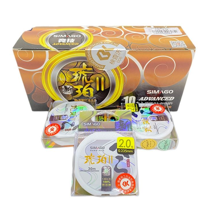Dây Cước SHIMAGO Làm Trục Câu Đài Cao Cấp . Chất Liệu Tốt, Chuyên câu đơn, câu đài, cước câu cá siêu bền nhật bản ( Đồ Câu Biển Xanh )
