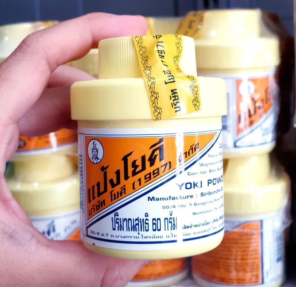 Phấn khử mùi hôi giày - hôi chân yoki powder thái lan 60g