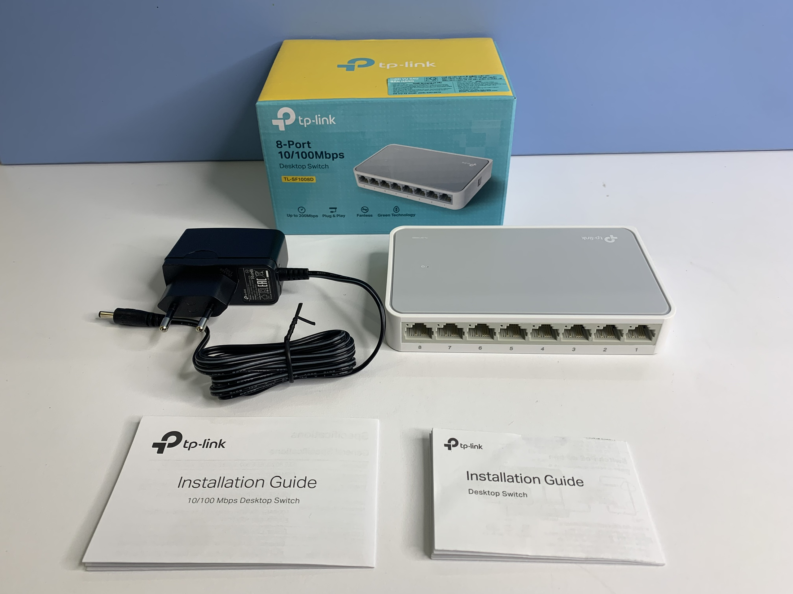 [HCM]Bộ Chia Tín Hiệu Để Bàn 8 Cổng 10/100Mbps TL-SF1008D
