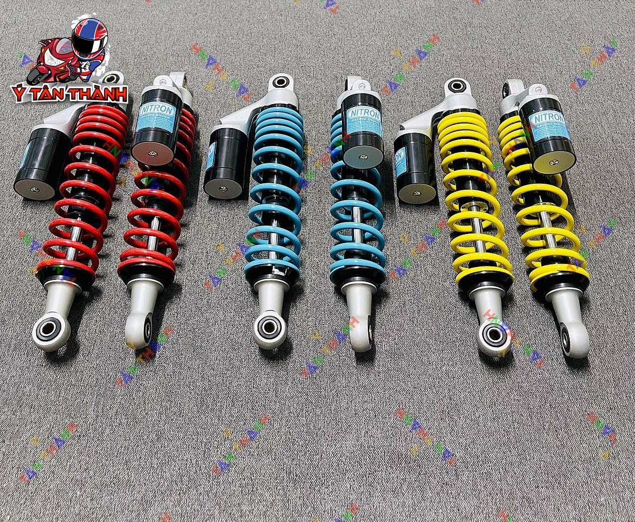 Phuộc Nitron Wave Bình Dầu Đen