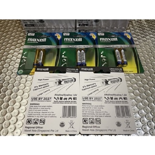Pin AA / AAA Maxell Alkaline 1,5V - Hàng chính hãng