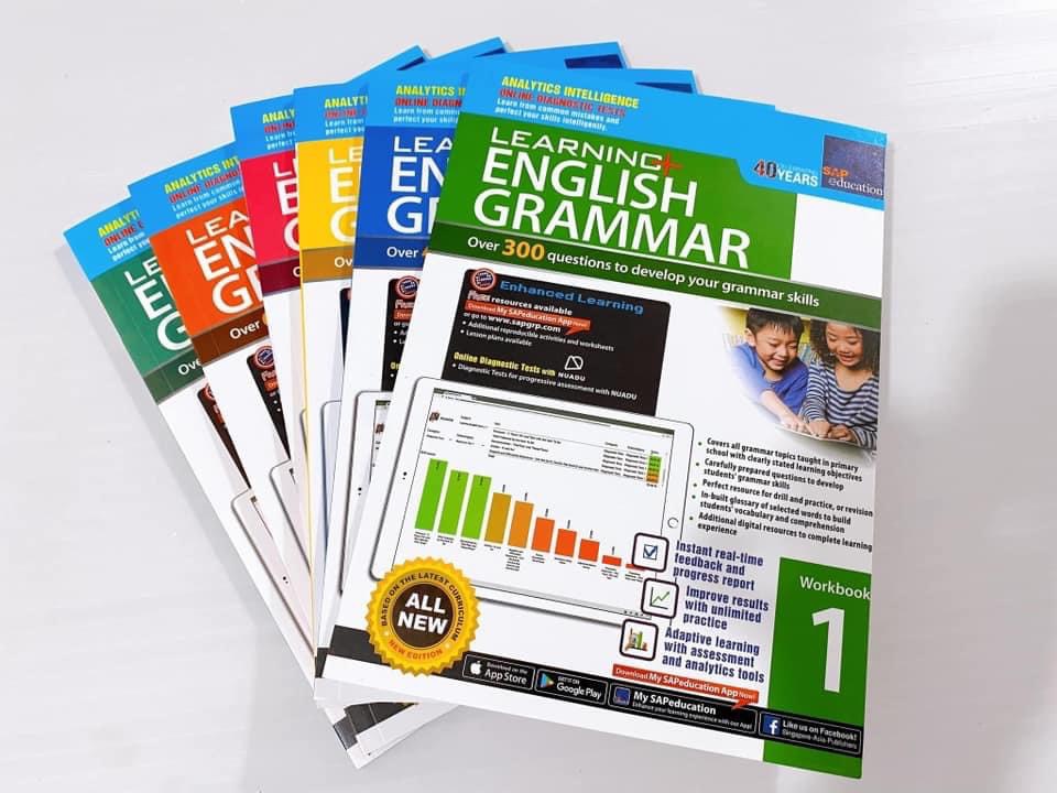 Learning English grammar - Trọn bộ 6 cuốn