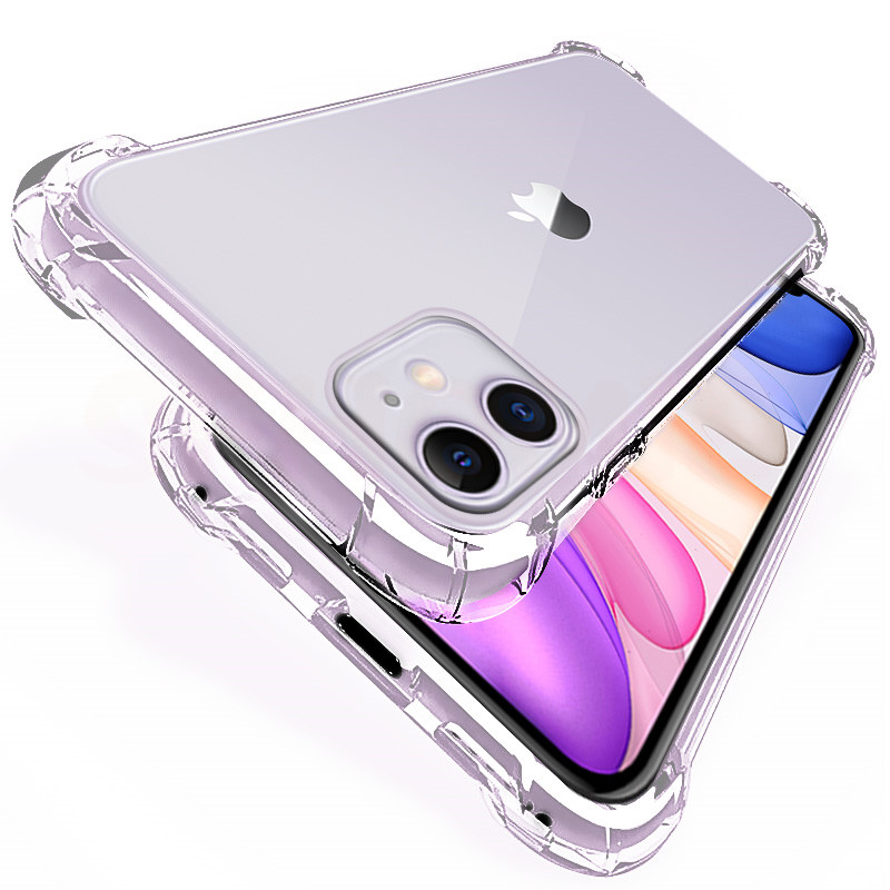 Ốp lưng trong suốt chống sốc Iphone 7/8plus, X/XS, XSM, IP11, IP11 Pro, IP11 , IP12, IP12 Pro, IP12 Pro Max, IP13, IP13 Pro, IP13 Pro Max, 14 pro max - Chất liệu TPU cao cấp - Bảo vệ điện thoại chống va đập.