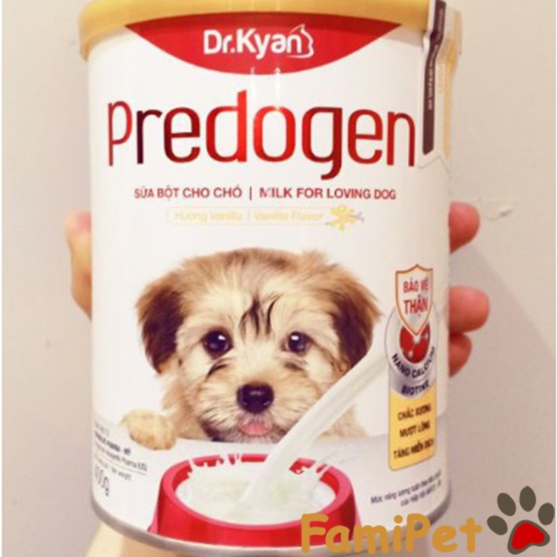 Sữa bột cho chó Dr.Kyan PREDOGEN 400g - Hộp Giấy 110g
