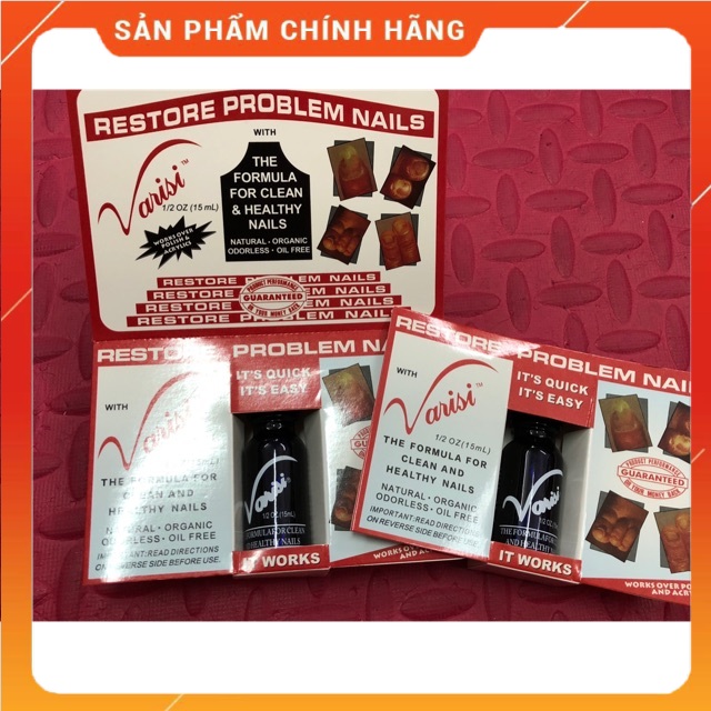 Dung dịch chống nấm móng - hại móng -phục hồi móng hư tổn