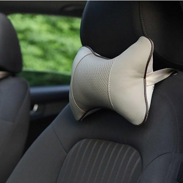 Gối tựa đầu xe hơi, gối tựa đầu chuyên dụng cho ô tô, chống mỏi gáy, massage vùng cổ (nhiều màu)