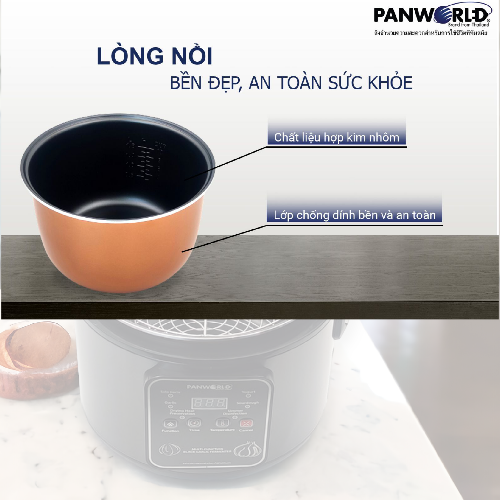 MÁY LÀM TỎI ĐEN PANWORLD PW-1222