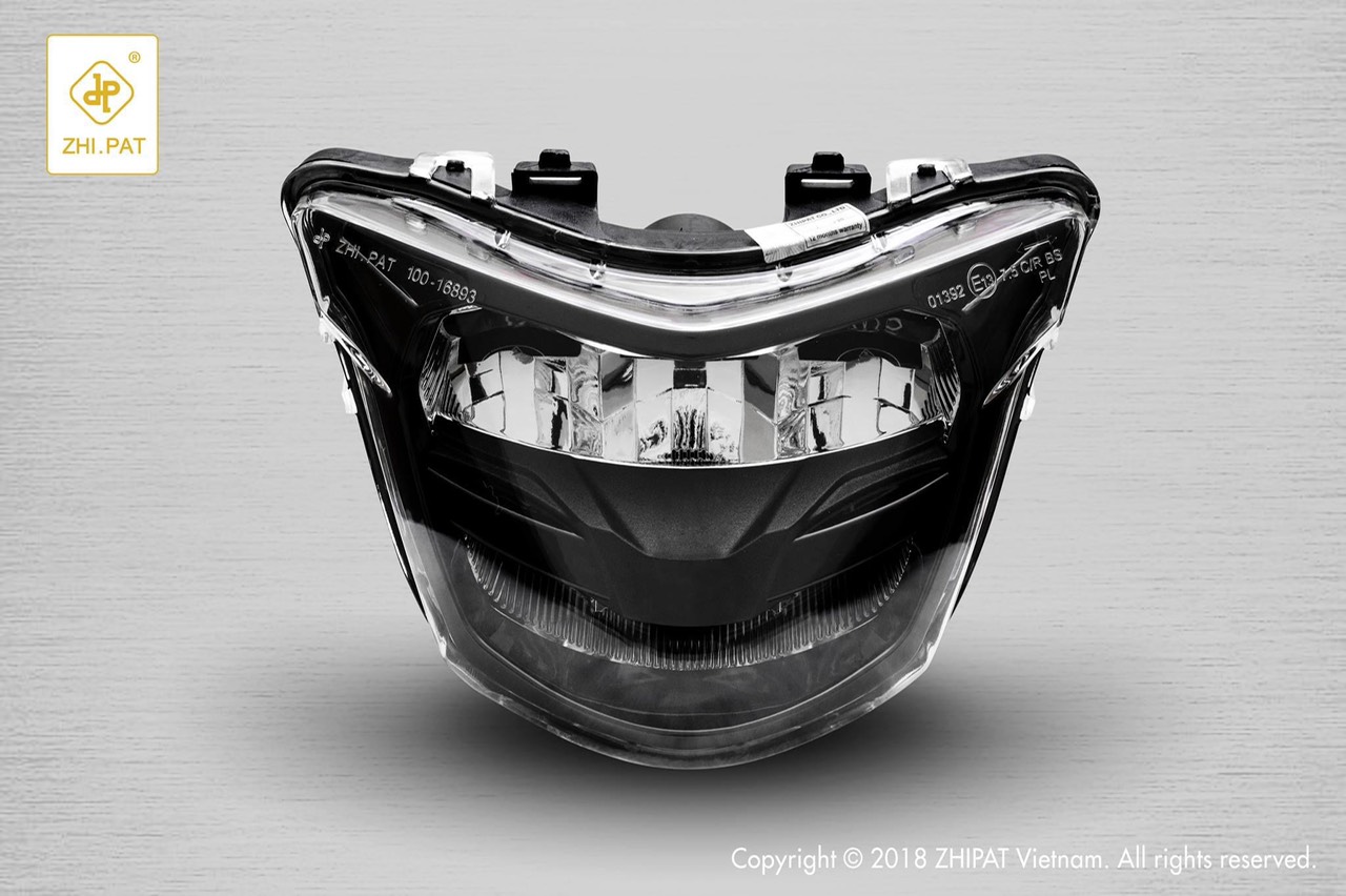 ĐÈN PHA LED ZHIPAT CHO XE EXCITER 150  VER 2 ( BẢN SPORTY 2019)