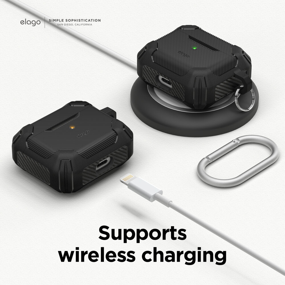 Ốp bảo vệ ELAGO Solod Case Armor cho AirPods 3
