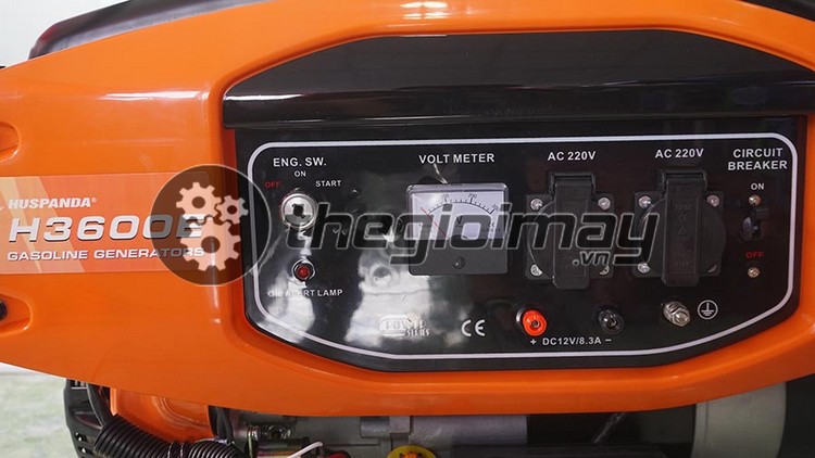Máy phát điện Huspanda H3600E đề nổ