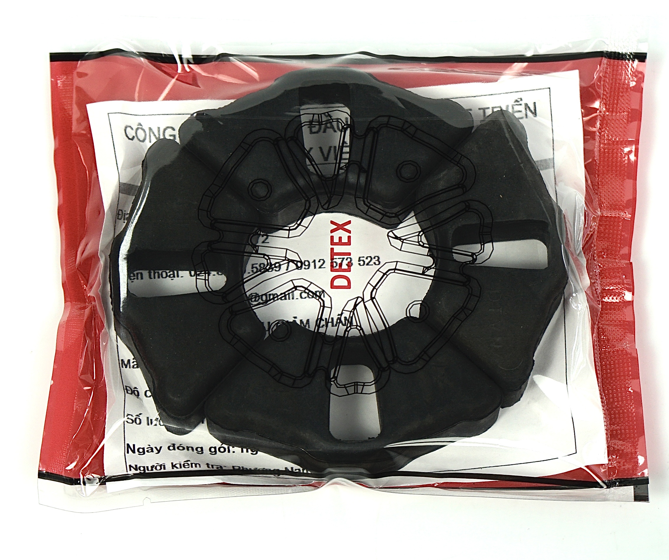 Giảm giật xe máy Detex Yamaha (cao su giảm chấn)