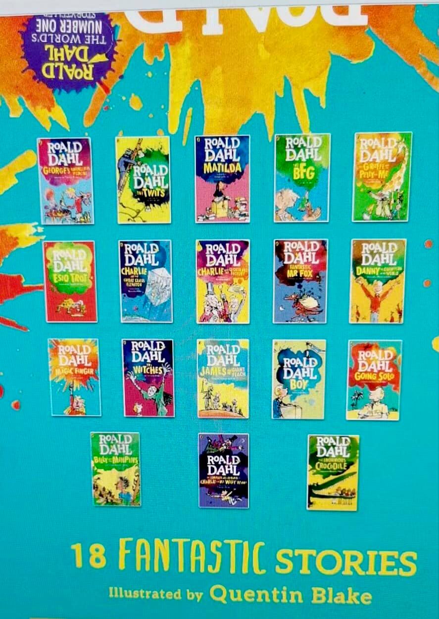 ROALD DAHL – BỘ 20 CUỐN nhập khẩu kèm Box