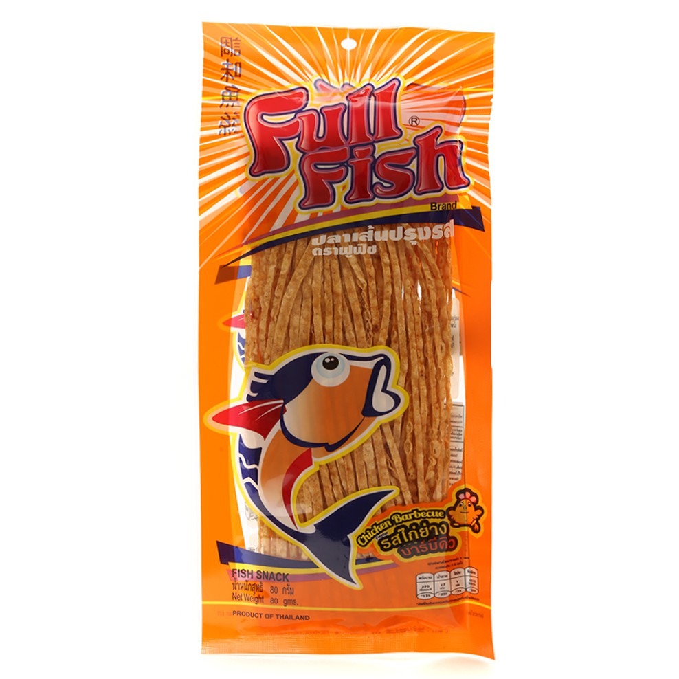 Snack cá khô sợi Full Fish Thái  Lan (gói 70g 5 vị)