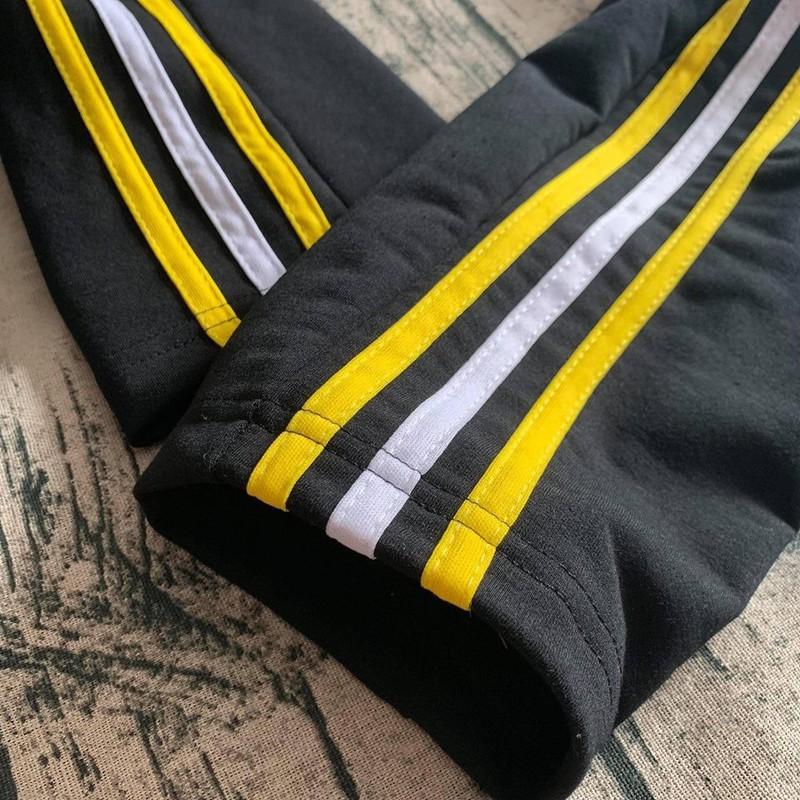 [HCM]Quần Jogger Quần Jogger - 3 line màu vàng đỏ