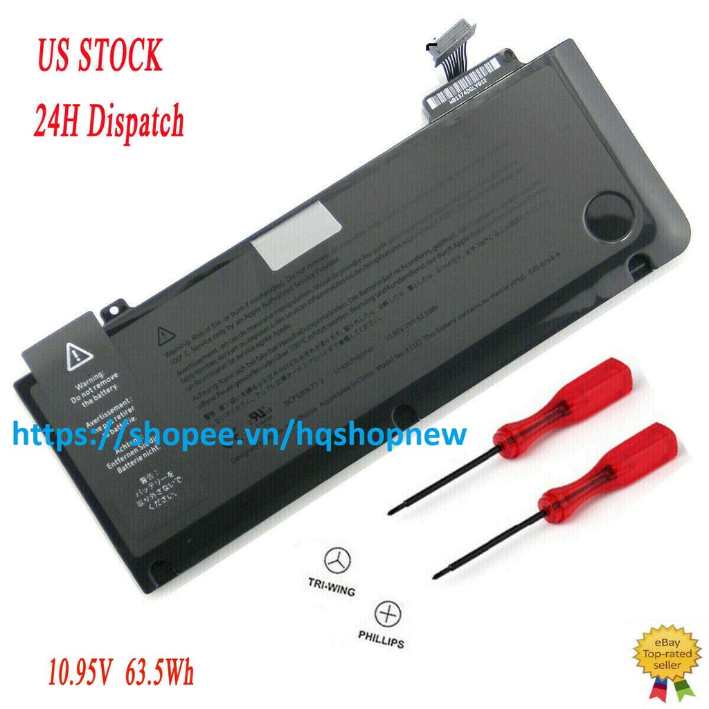 ️pin laptop a1278 - a1322 pro 13" inch