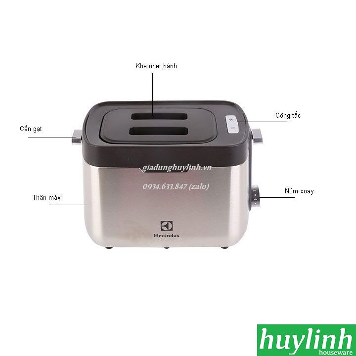 Máy nướng bánh mì sandwich Electrolux ETS5604S