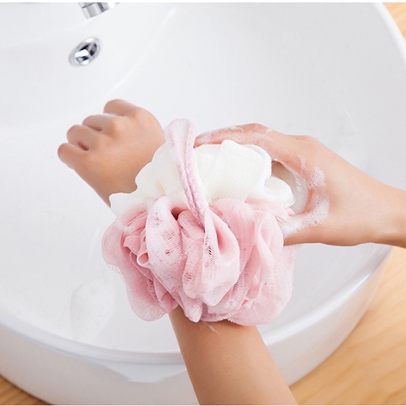 Bông Tắm Lưới Tạo Bọt Nhiều Màu Sắc