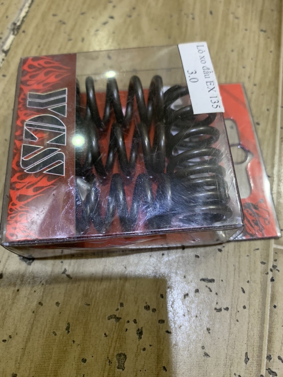 Lò xo đầu xe EXCITER 135 hiệu ycs 3.0