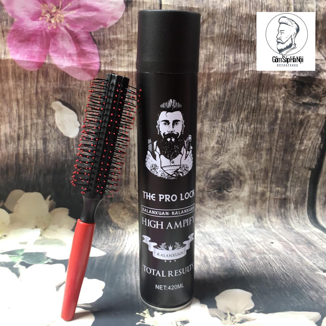 Gôm Xịt Tóc The Pro Lock High Ampify 420ml