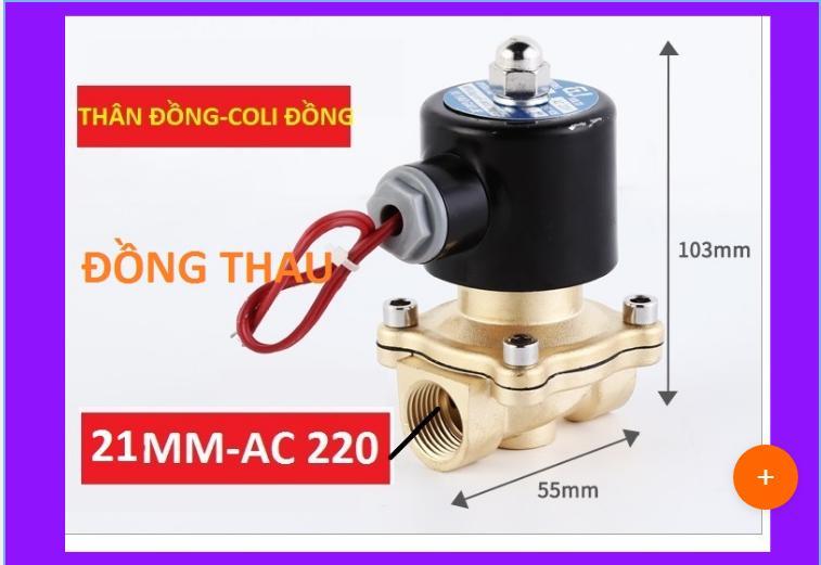 Van điện từ 21mm điện 220v