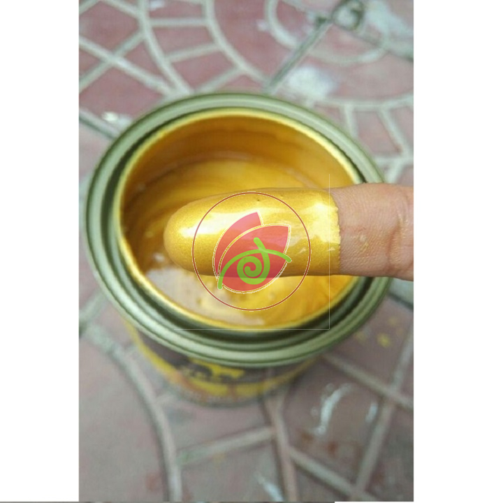 SƠN NHŨ VÀNG MÀU 24K , SƠN CHẬU 24K (HỆ XĂNG THƠM) 800G