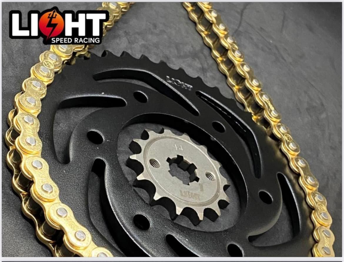 Nhông sên dĩa light ex 150 / ex 135 4s / ex 135 5s / ex 155 / winner / sonic / satria