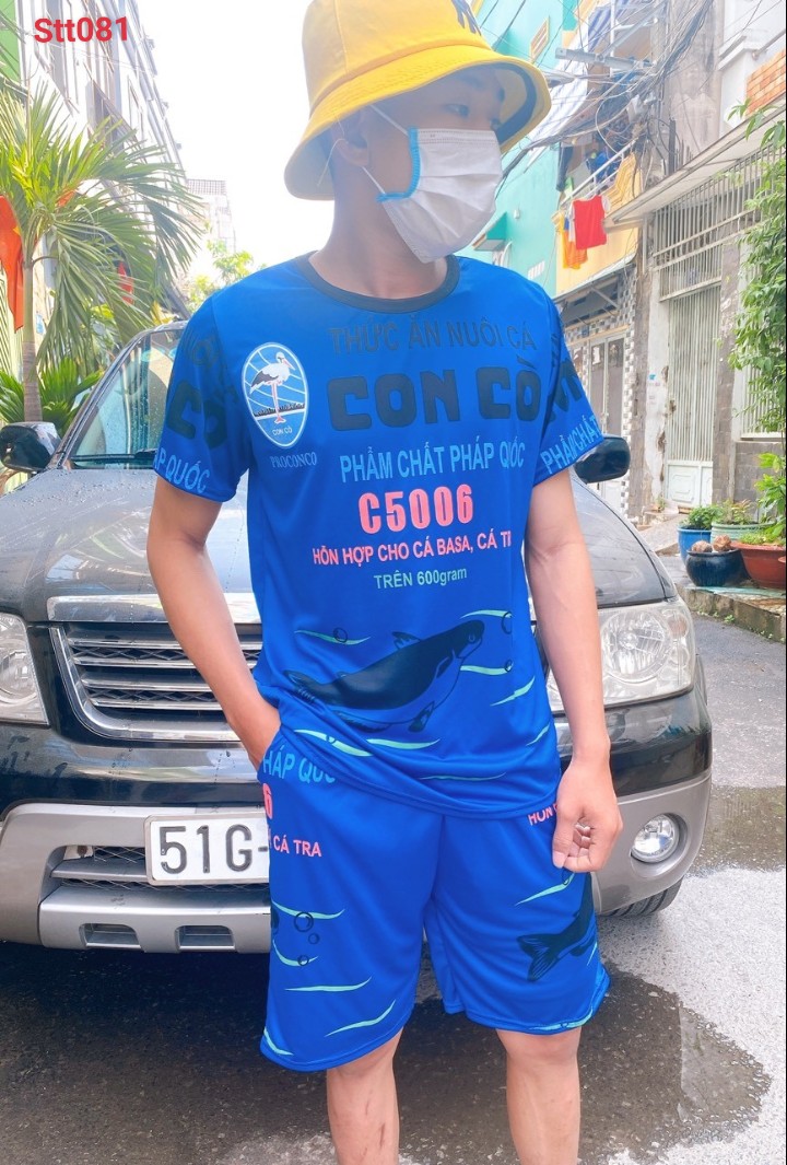[HCM]Bộ đồ thức ăn nuôi cá . Cám con cò siêu hot 2020 ( Dành cho cả nam và nữ )