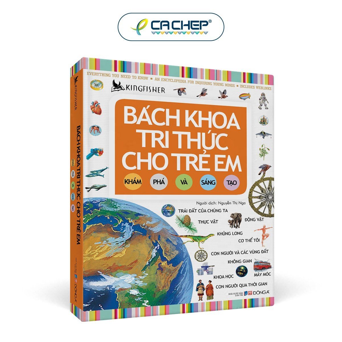Cá Chép - Bách Khoa Tri Thức Cho Trẻ Em - Khám Phá Và Sáng Tạo (Tái Bản)