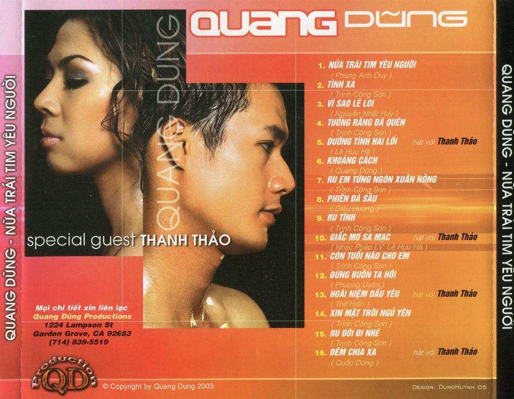 [MDCD] Bộ 3 Đĩa Nhạc CD QUANG DŨNG chọn lọc