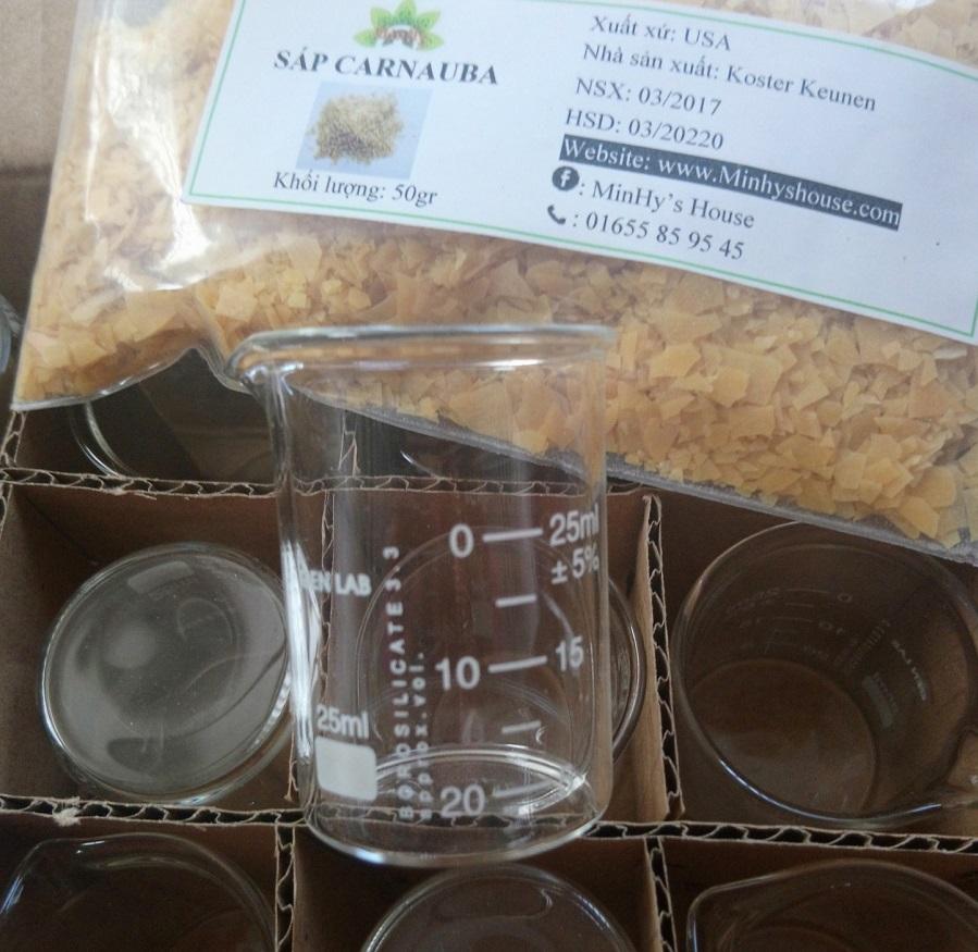 Cốc thuỷ tinh chịu nhiệt 25ml ( loại 1)