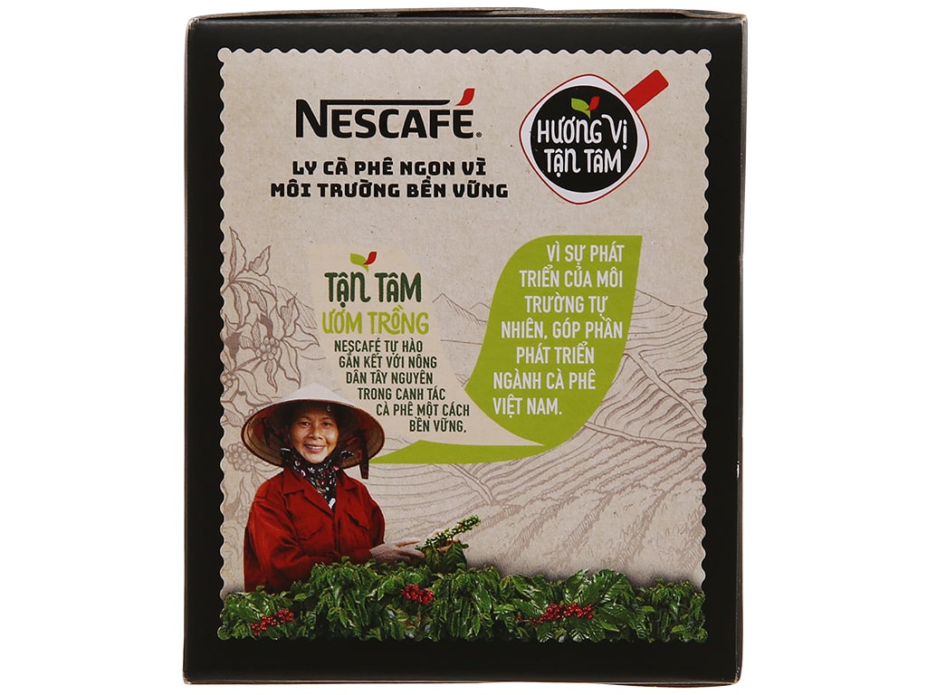 Cà phê đen đá NesCafé Café Việt Arabica & Robusta 192g (10 gói *16g)