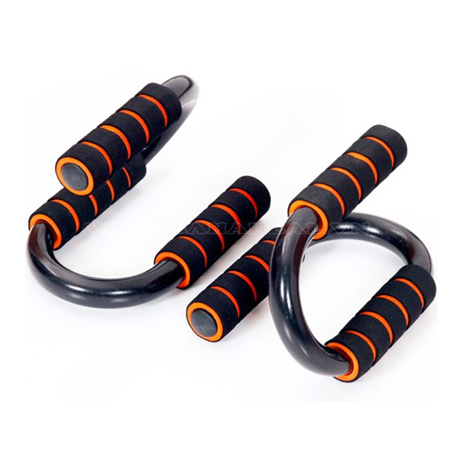 Dụng Cụ Hít Đất Push Up Stand (Đen Viền Cam) - Mới 2017 Tps