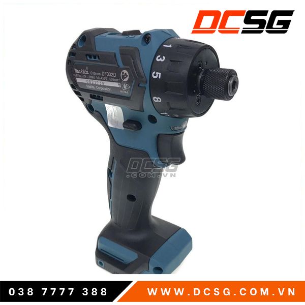 Máy khoan vặn vít dùng pin 12Vmax Makita DF032DZ(Thân Máy Chưa Pin Sạc)