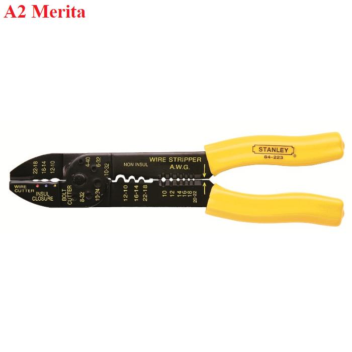 Kềm bấm cos 230mm stanley 84-223-22