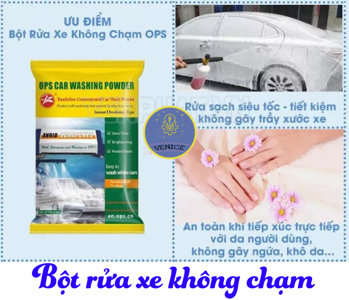 Bột rửa xe không chạm OPS - Tiêu chuẩn Châu Âu