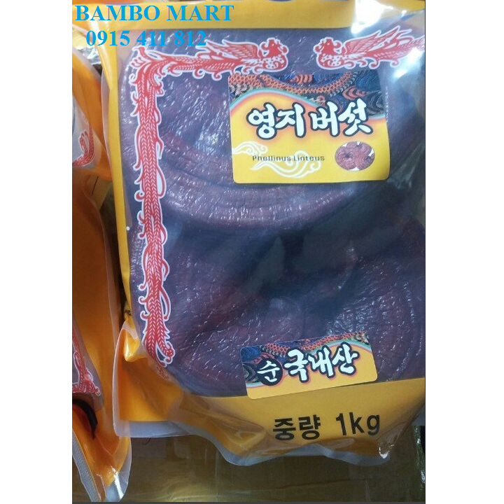 NẤM LINH CHI HÀN QUỐC TÚI VÀNG 1KG