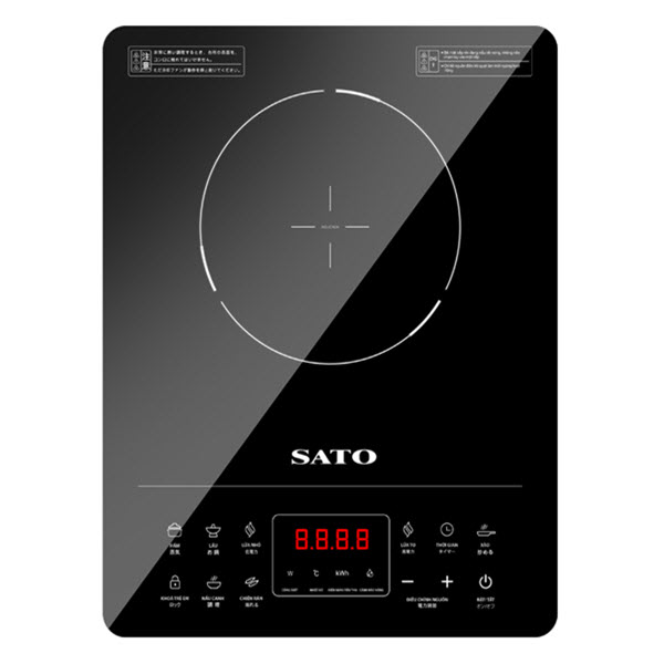 Seri bếp từ đơn cao cấp Sato