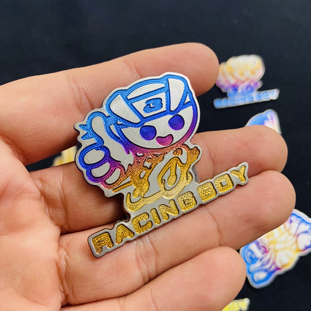 [HCM][RAP TITAN] TEM TITAN LOGO RACING BOY TRANG TRÍ XE CAO CẤP KEO 3M CỰC DÍNH