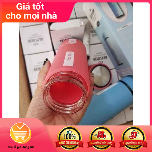 BÌNH GIỮ NHIỆT 2 LỚP 6 OUP  THỦY TINH 450ml