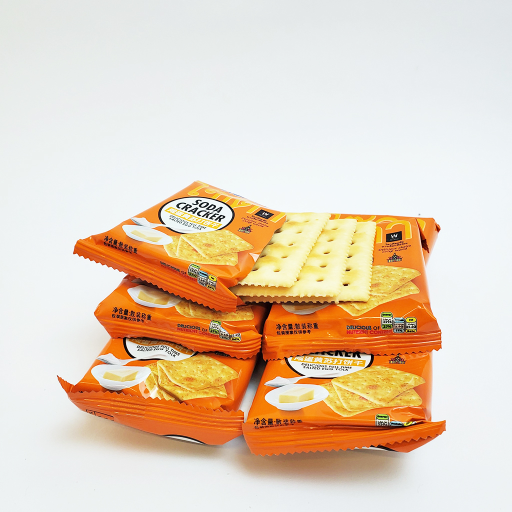 Bánh quy mặn Soda Cracker Thái Lan túi 400gr