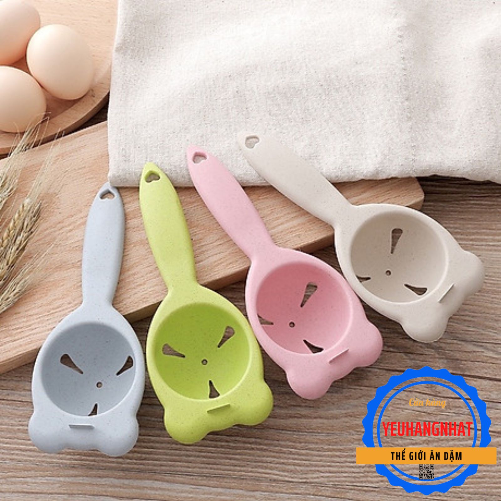DỤNG CỤ TÁCH LÒNG ĐỎ TRỨNG LÀM TỪ LÚA MẠCH